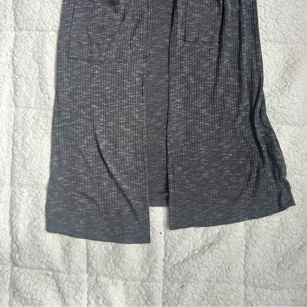 STREETWEAR SOCIETY- Long Grey Cardigan Sweater - Picture 6 of 12
